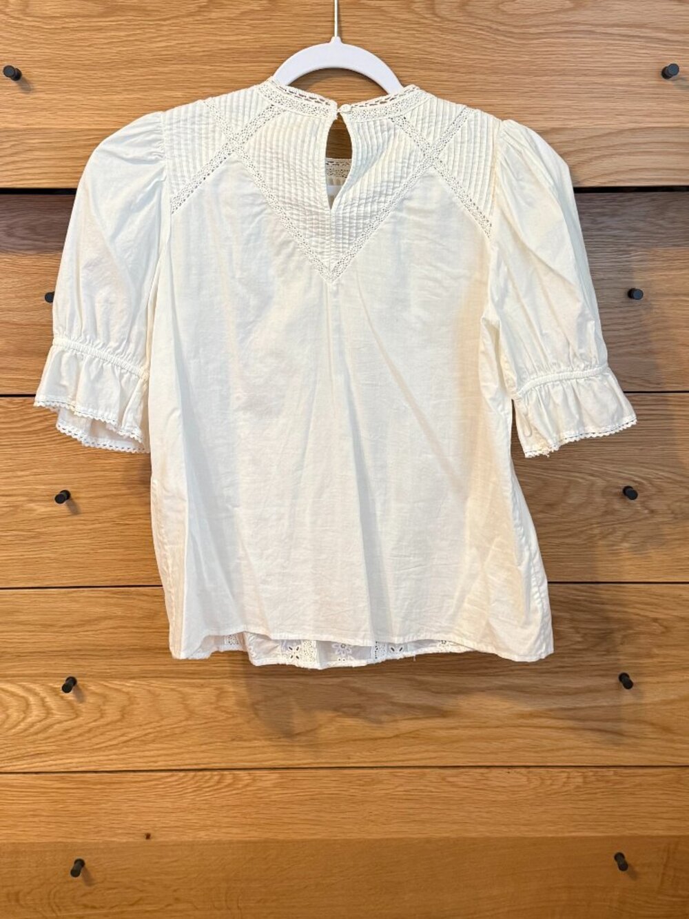 Sezane Bert Blouse Ecru 34 - Picture 2 of 4
